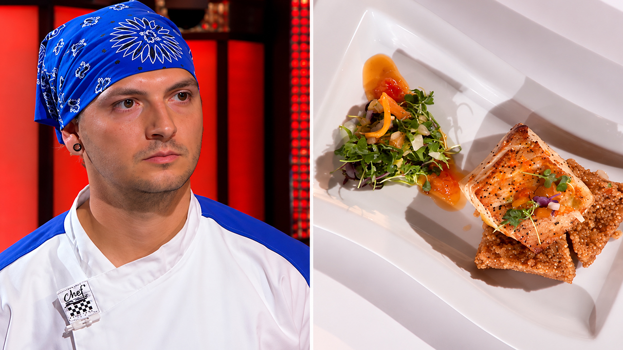 Jon’s perfectly cooked mahi mahi fish impresses Chef Ramsay