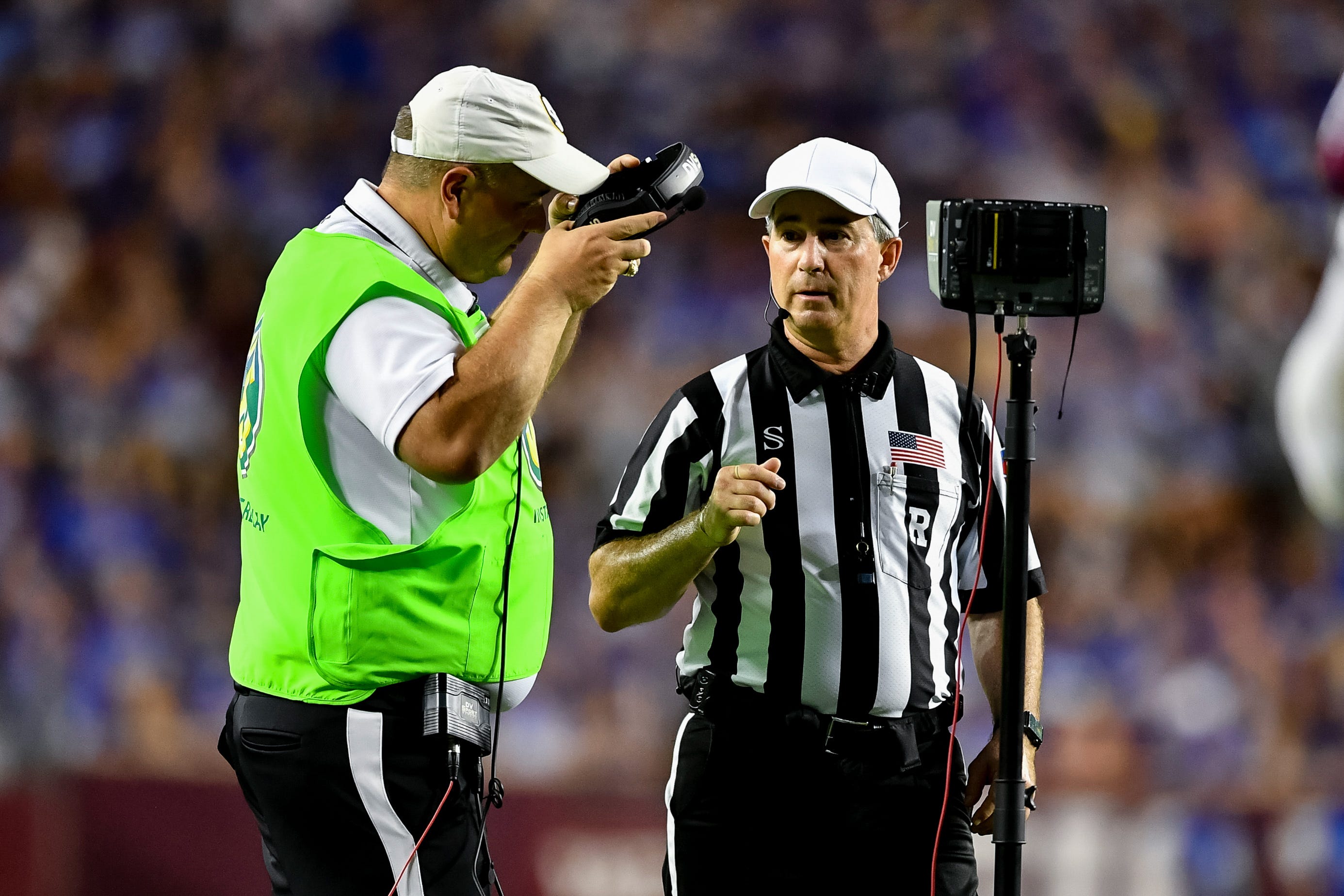 Tennessee versus Auburn football game officials