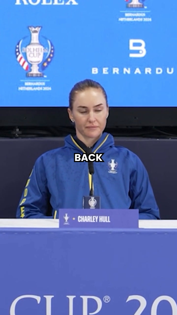 Never a dull moment when Charley Hull is on the mic