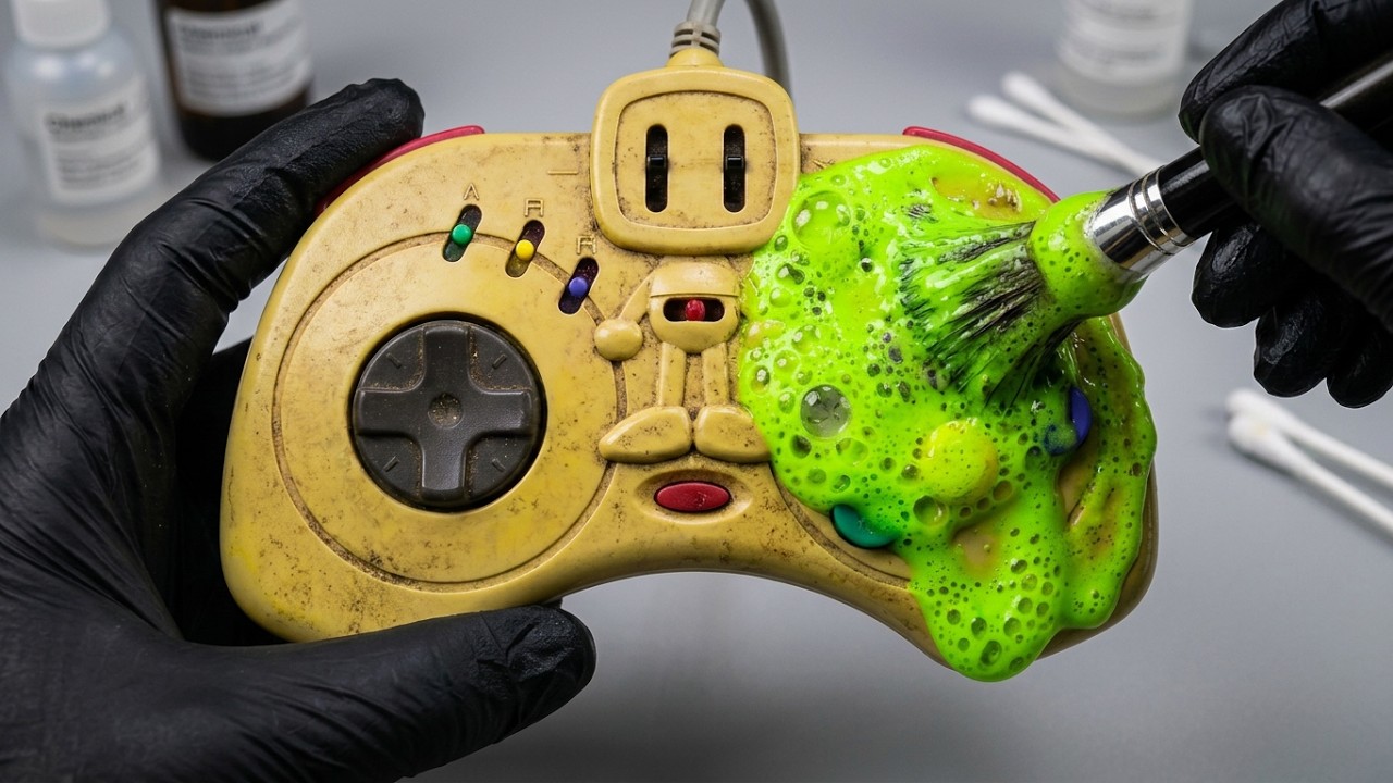 Watch me bring this Sega controller back to life!