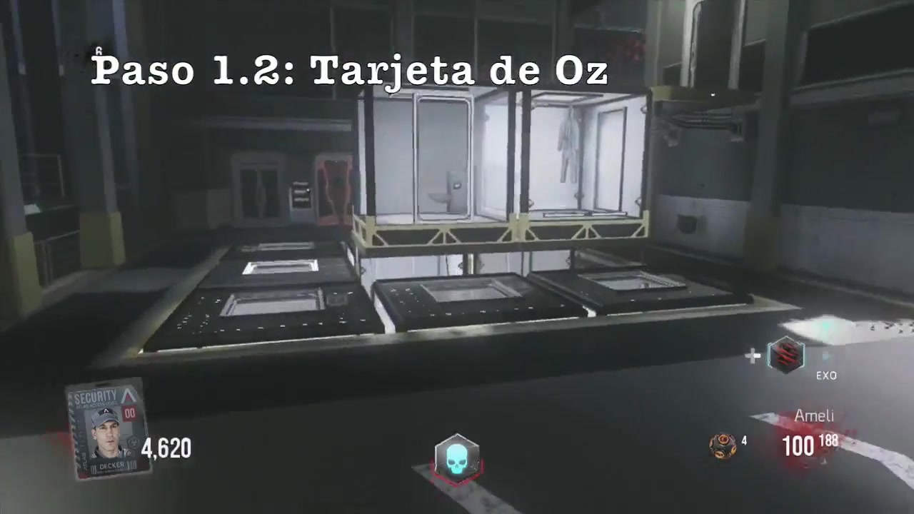 COD Advanced Warfare Exo-Zombies full easter egg tutorial/guide game ...