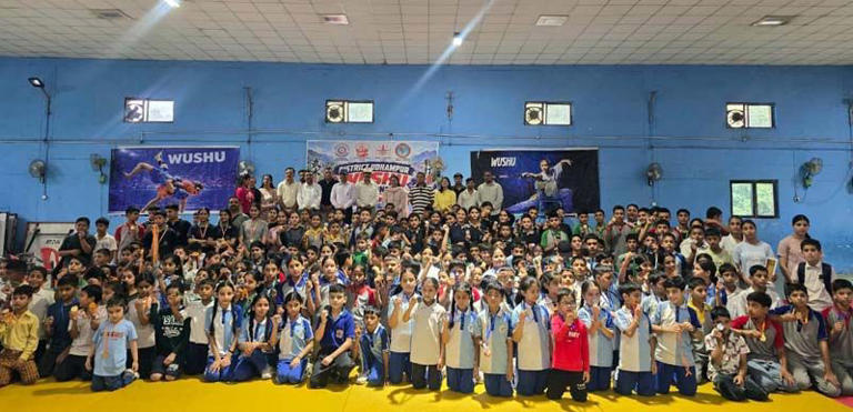 District Udhampur Wushu C’ship concludes