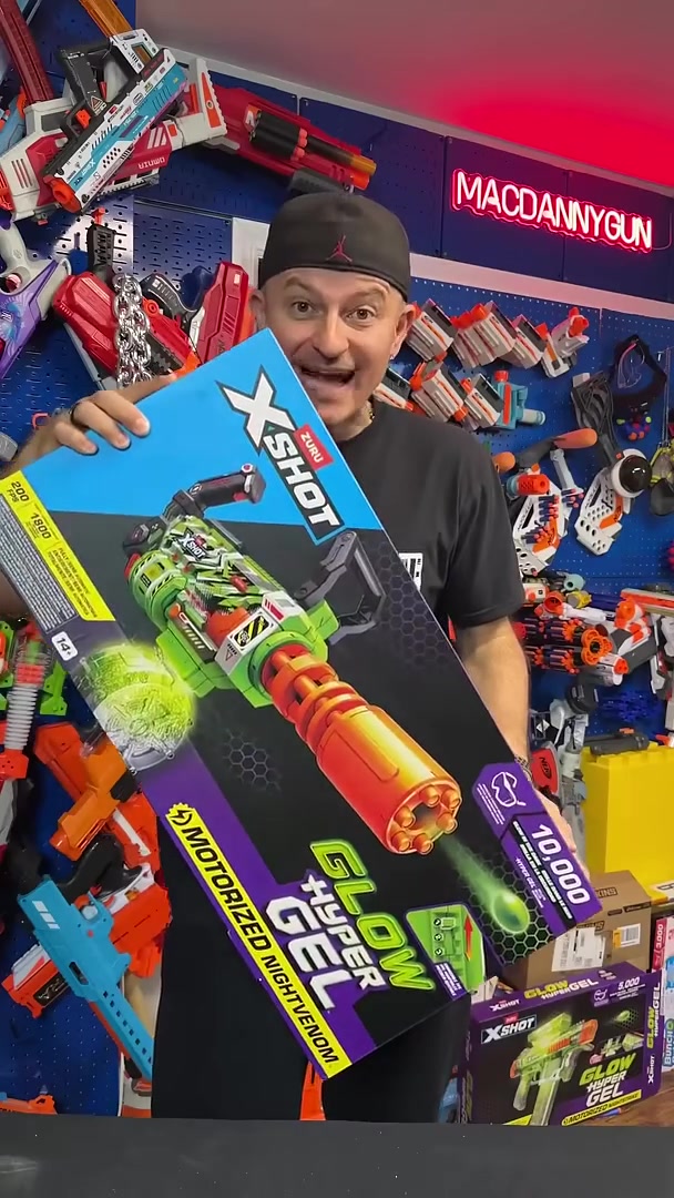Xshot mini gun gel blaster!