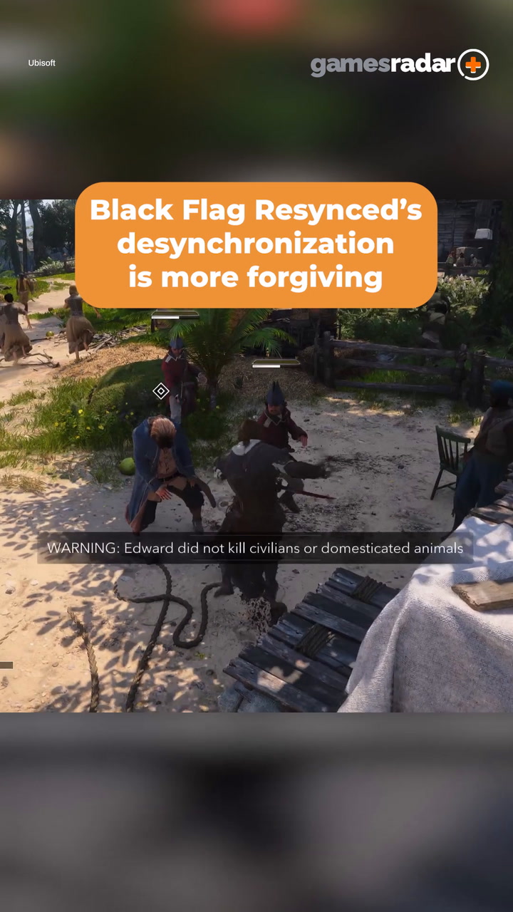 Black Flag Resynced’s desynchronization is more forgiving