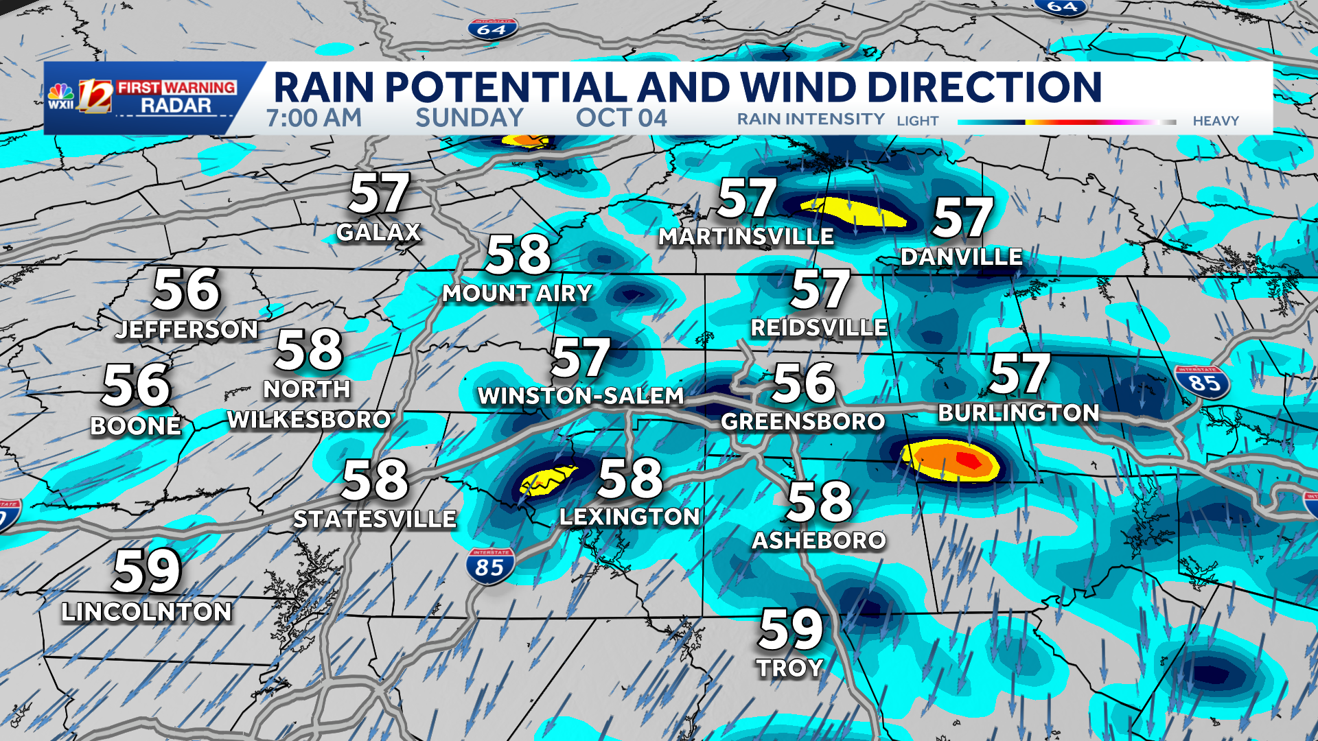 Cool and damp weather in North Carolina this weekend | Sunshine ...