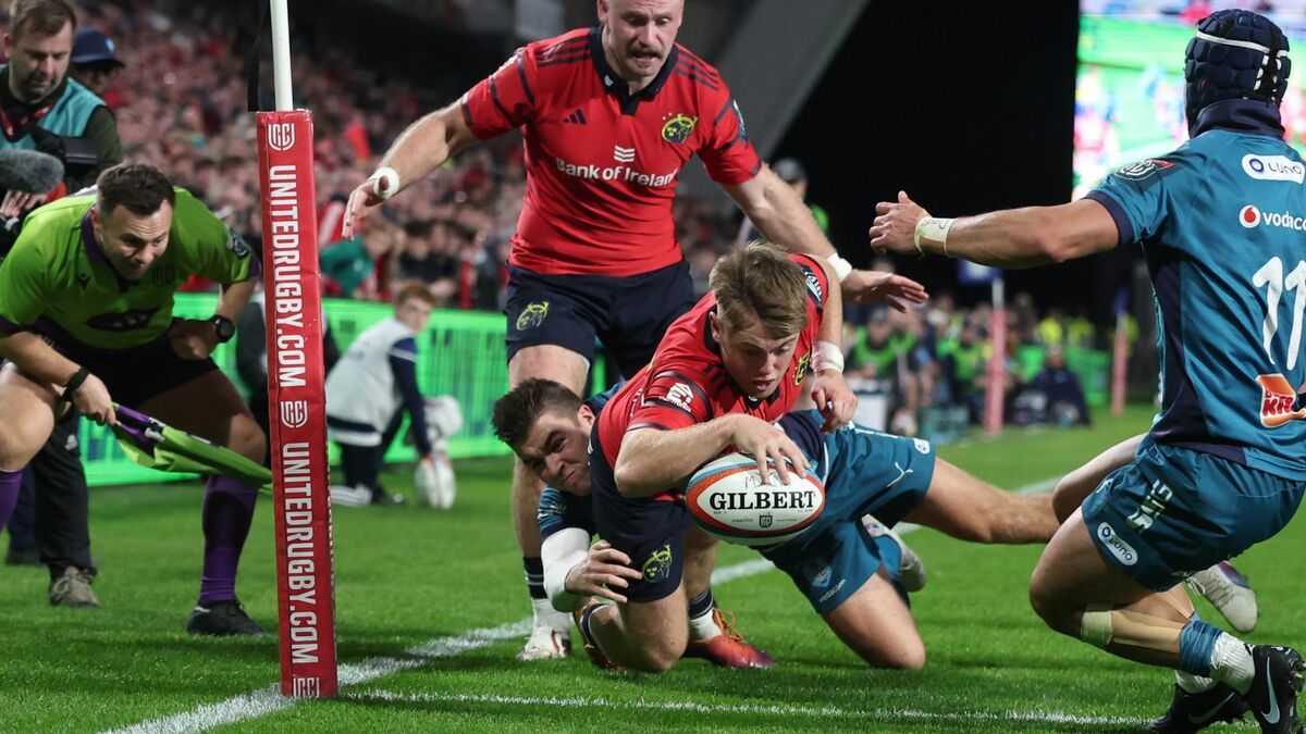 Charlie O'Shea stars as Munster kickstart URC campaign with bonus-point ...