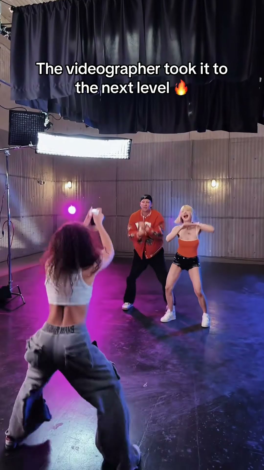 Epic dance moves filmed by creative videographer!