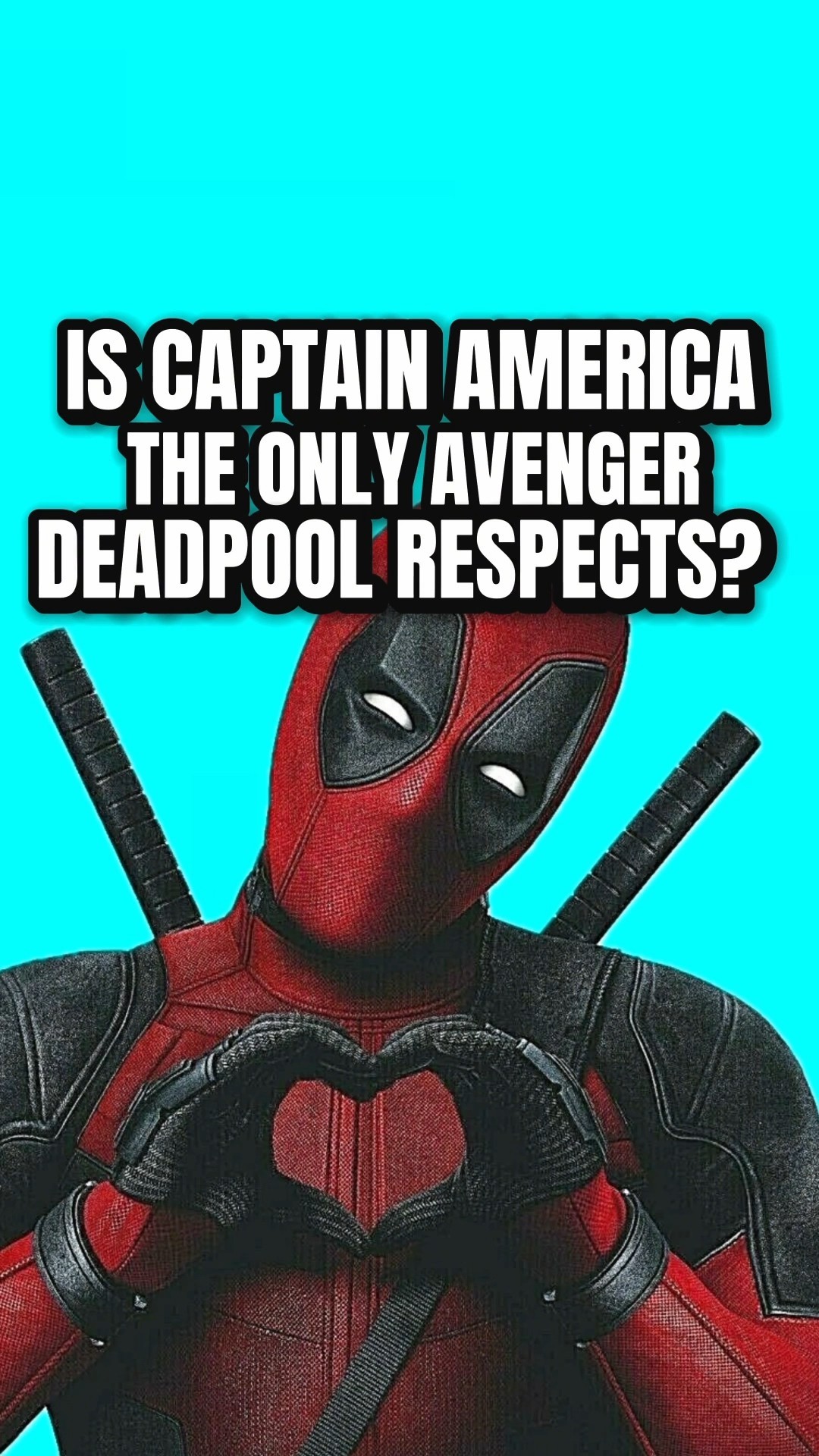 Deadpool respect Captain America? #shorts