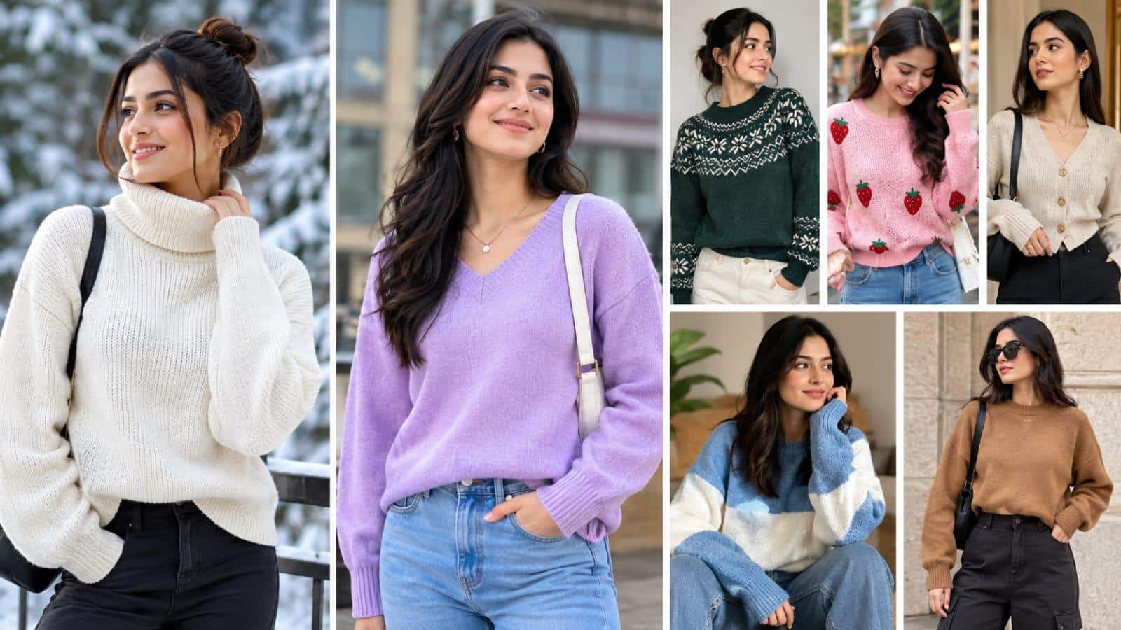 Winter fashion 2026: 7 stylish sweaters women can choose over hoodies ...