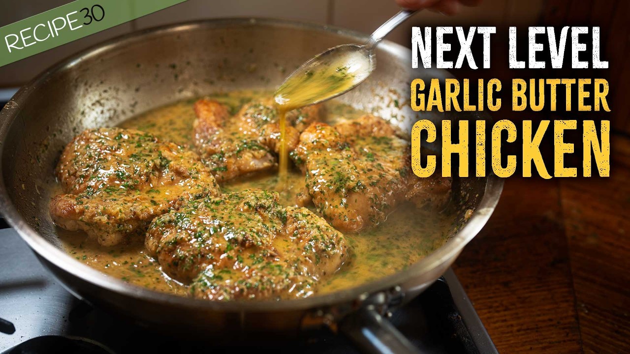 Next level garlic butter chicken delight
