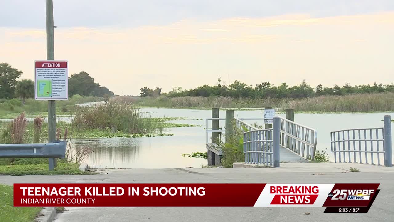Teen dies after shooting near Garcia's Boat Ramp in Indian River County