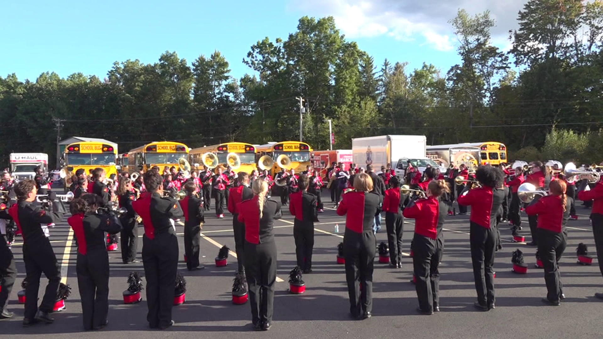 High school bands compete in Schuylkill County