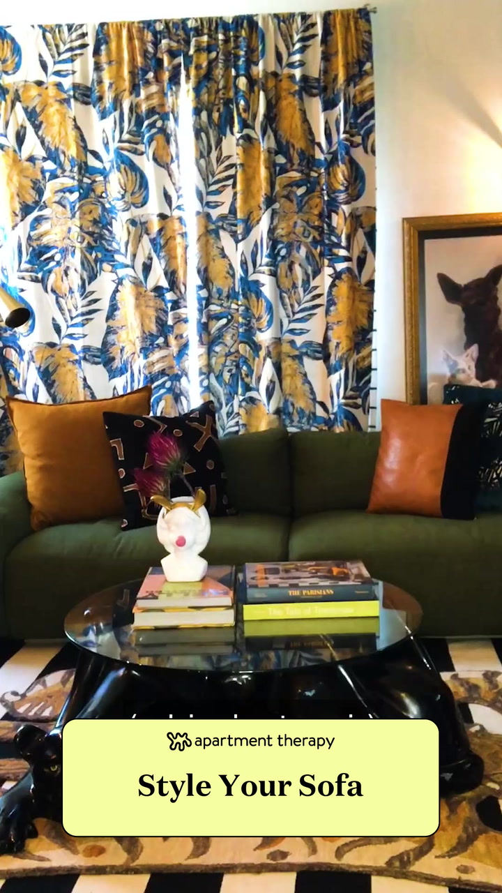 How to style your sofa like a pro