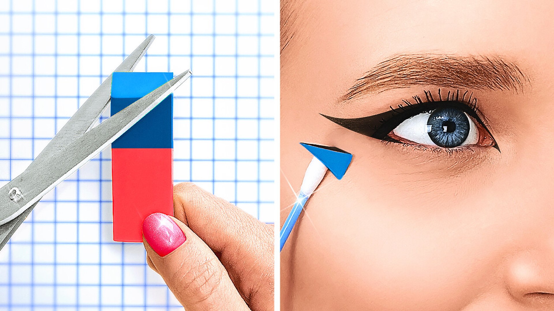 Sneaky school makeup hacks | DIY beauty tricks and classroom pranks