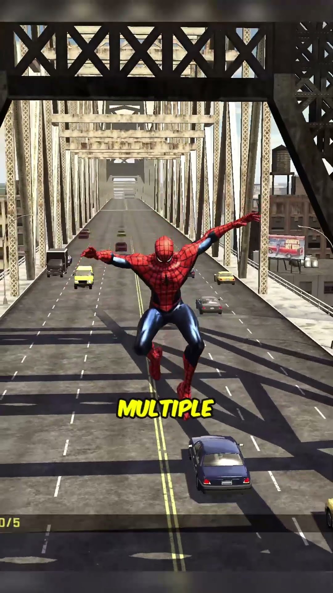 What happens if you try to cross the Manhattan Bridge in the Spider-Man ...