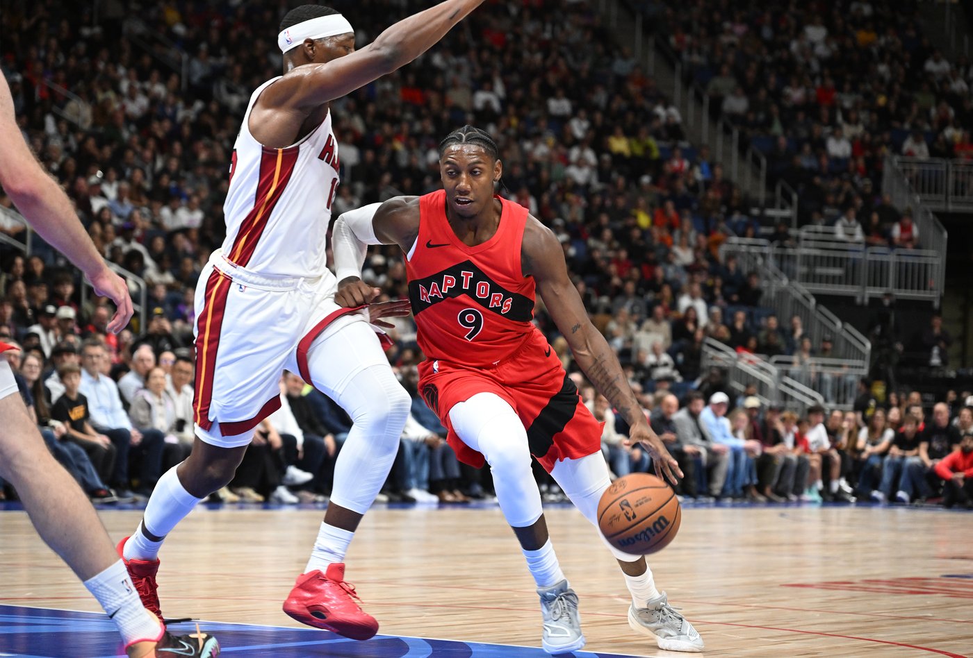 Raptors drop pre-season opener 129-105 to Heat in first-ever NBA game ...