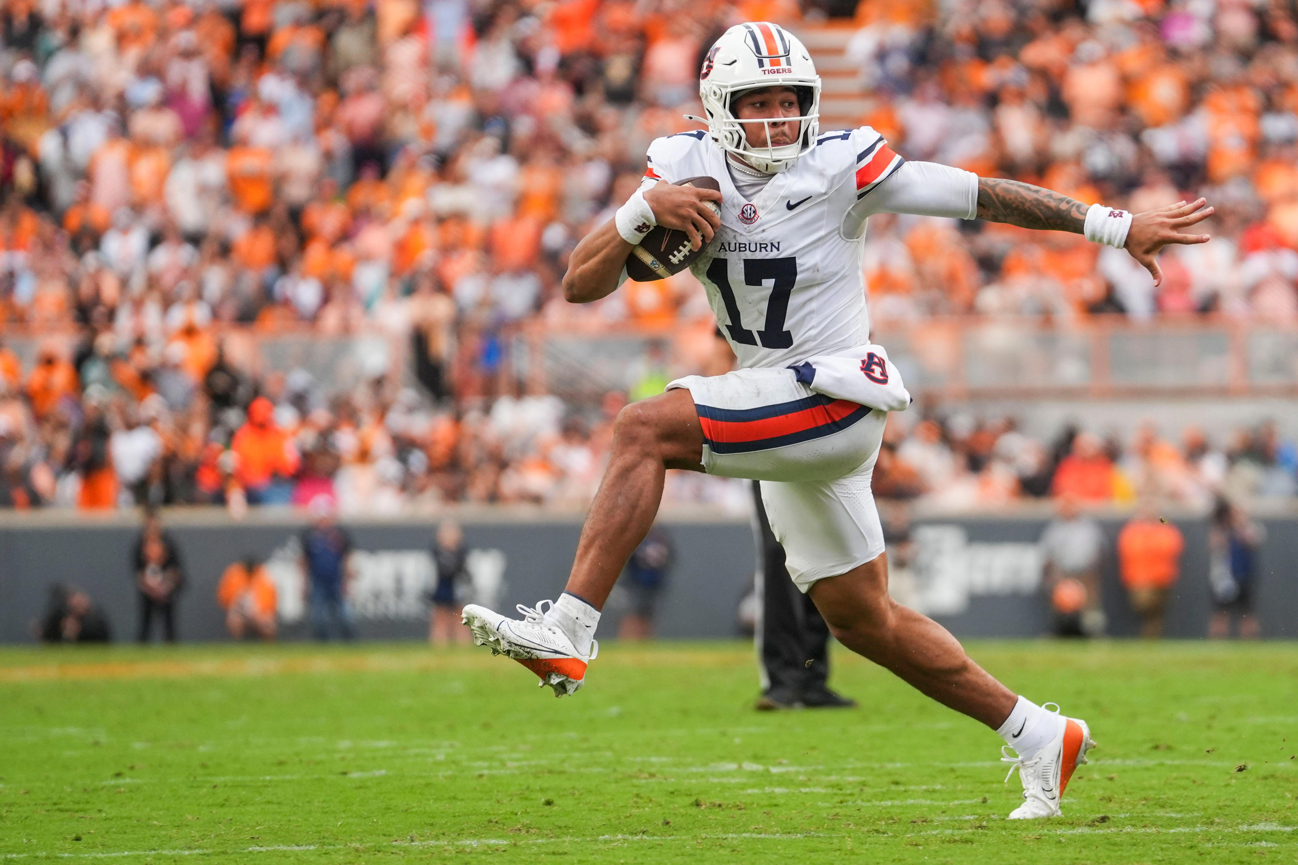 Auburn football's comeback falls short in ugly loss at Tennessee: Stats ...