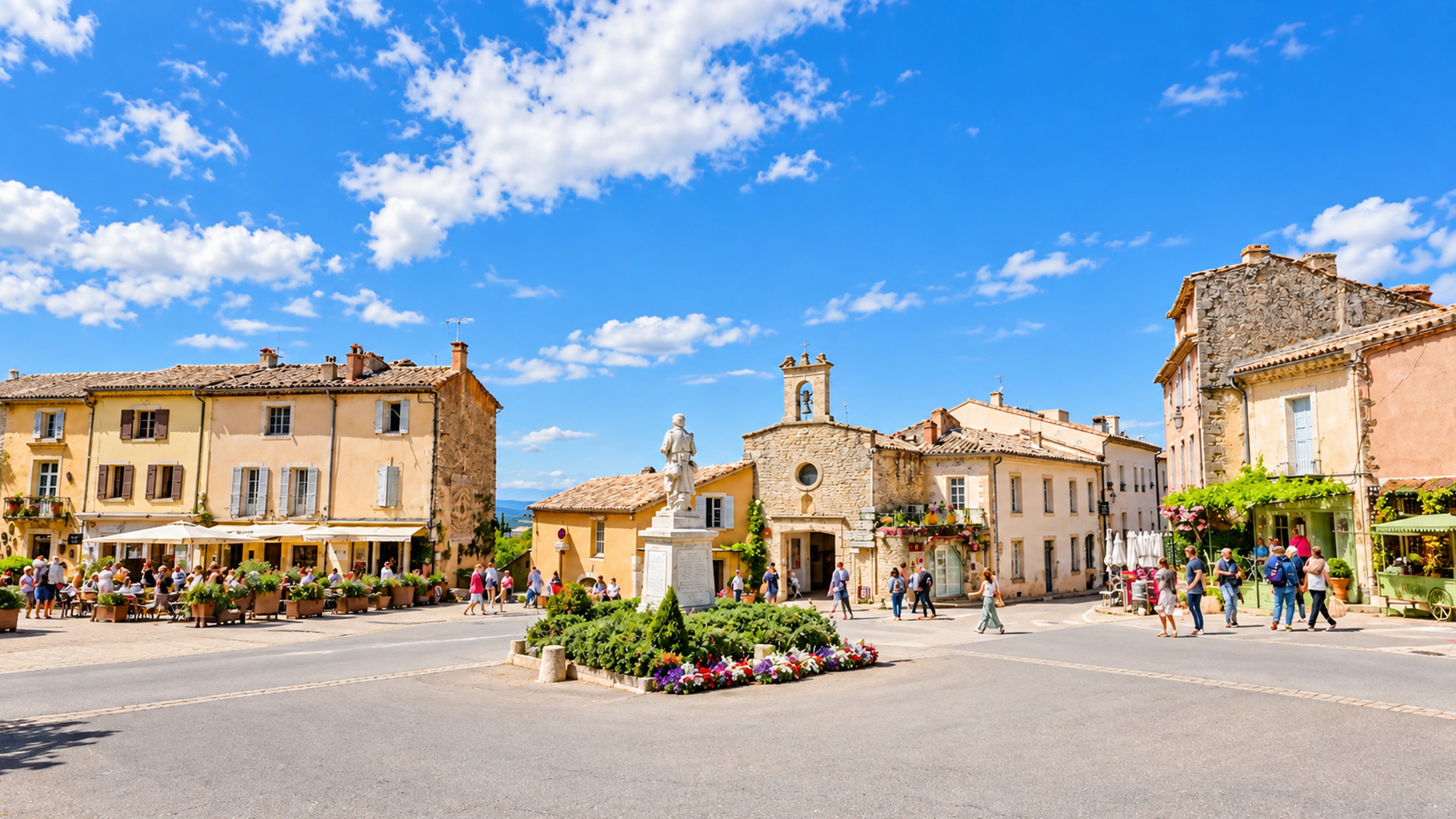 Gordes, Pháp: Tản bộ qua ngôi làng đá cổ đẹp như tranh (4K)