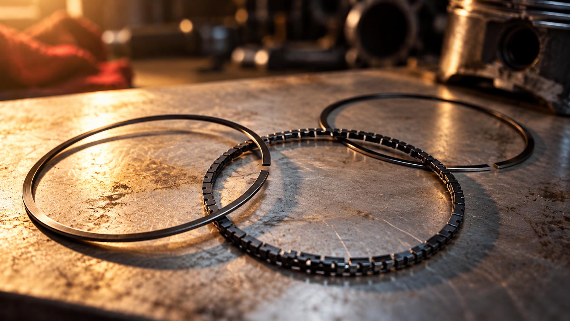 Why low tension piston rings are a problem