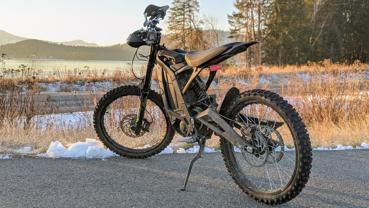Stock Sur Ron X top speed test vs 54 tooth sprocket + range comparison