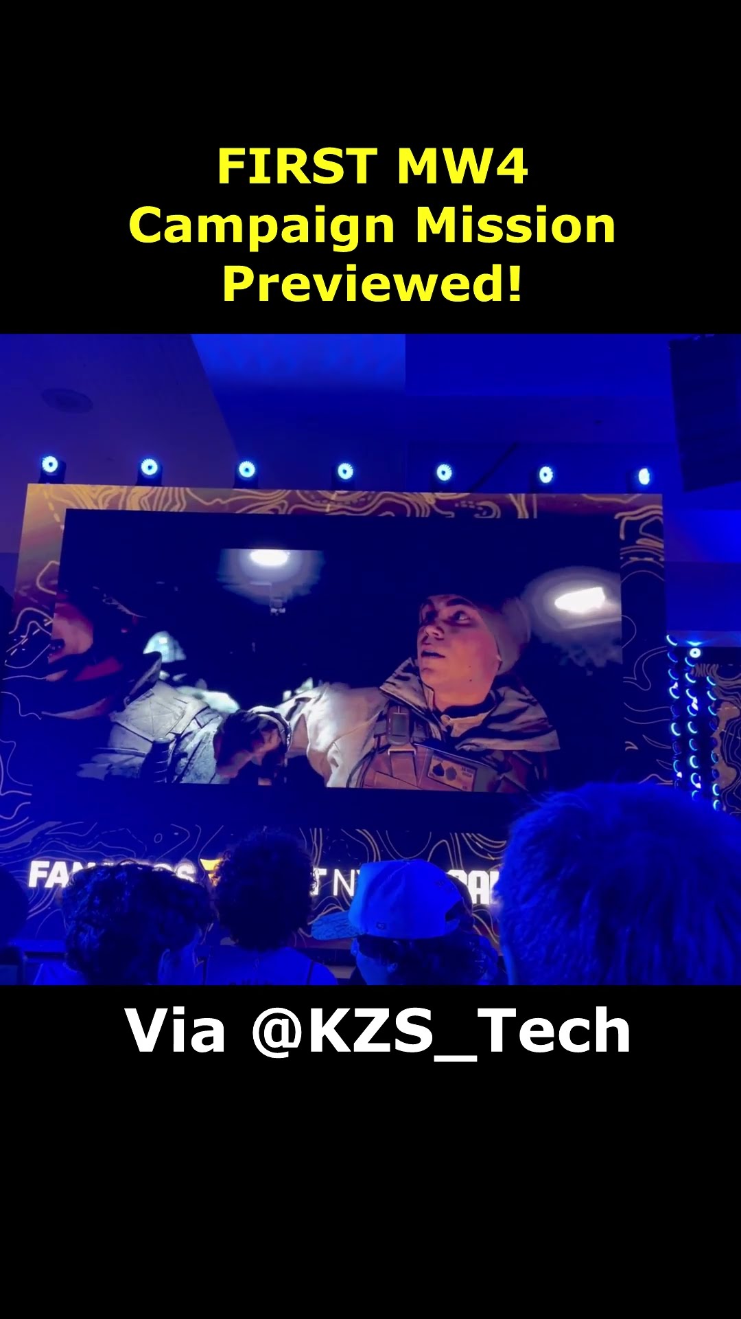 MW4 first campaign intro mission previewed! Modern Warfare 4 cutscene ...