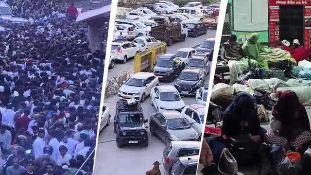 Tourist influx causes traffic jams and hotel shortages in popular hill ...