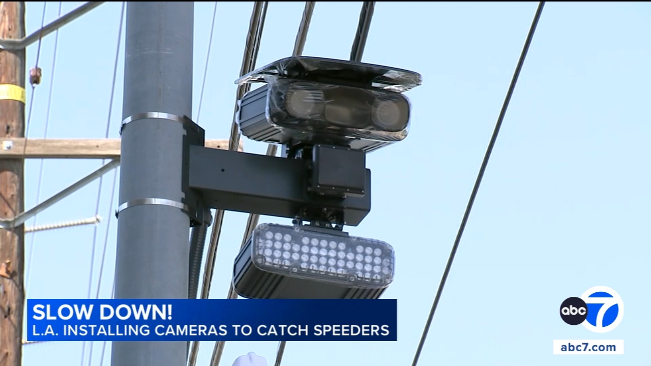 New speed cameras set to be activated across LA in late October, with ...