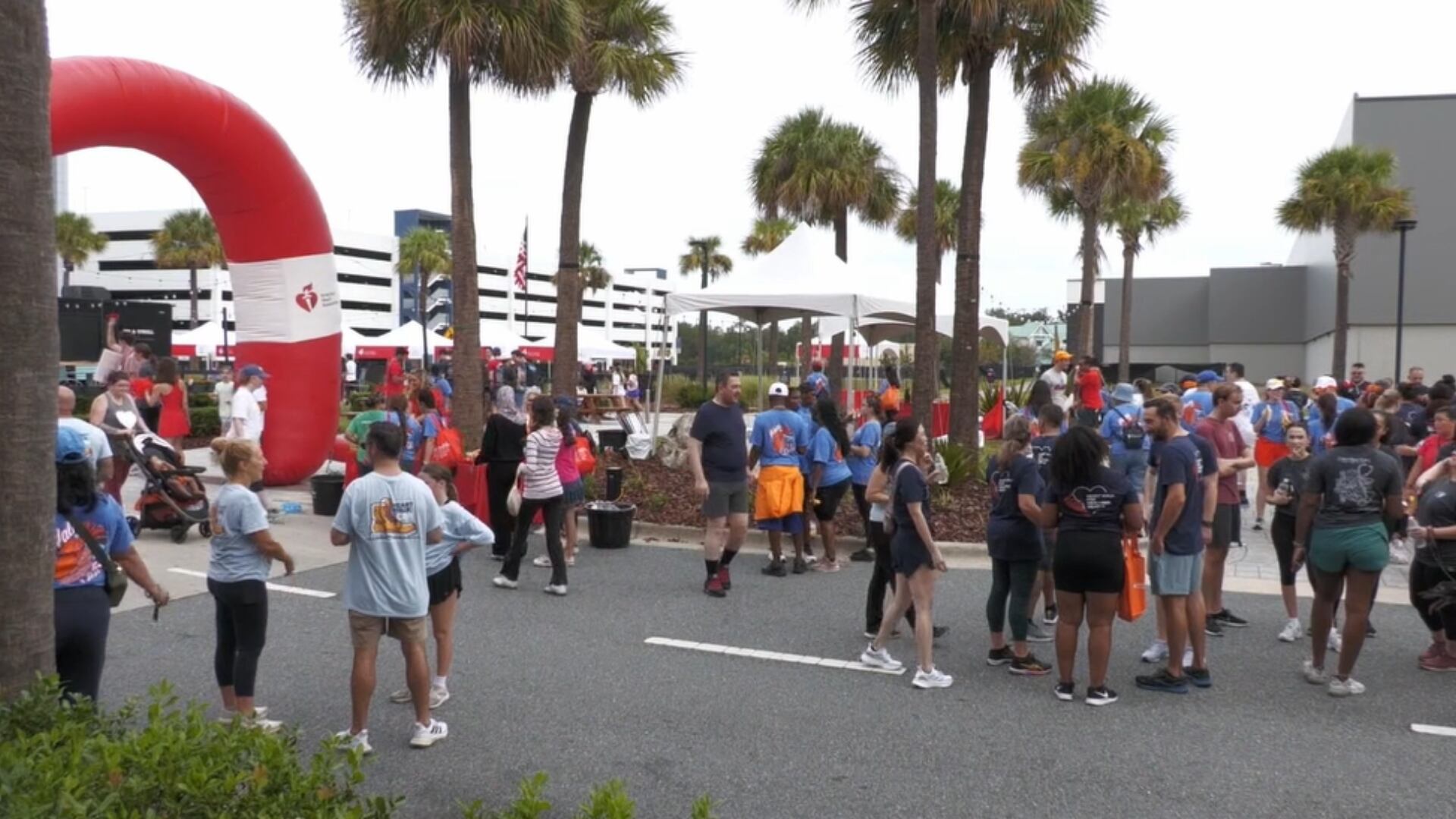 Alachua County residents walk to support heart health awareness