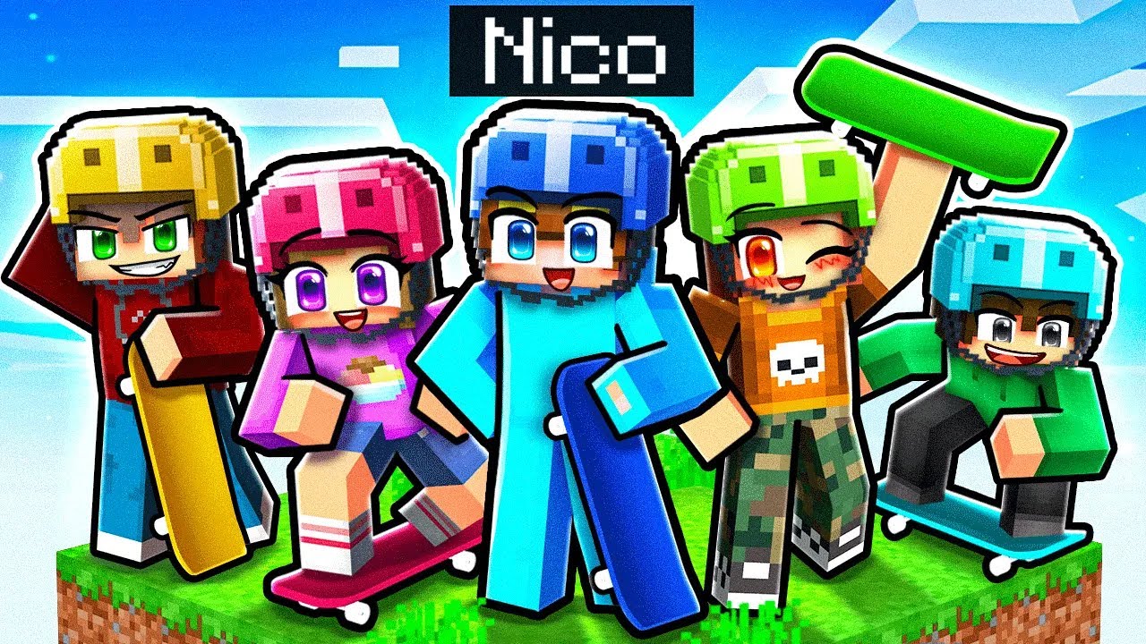 I became a skater in Minecraft 🛹