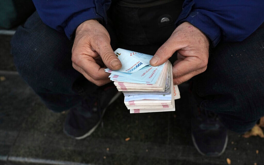 Iranian rial at new record low, just days after previous nadir