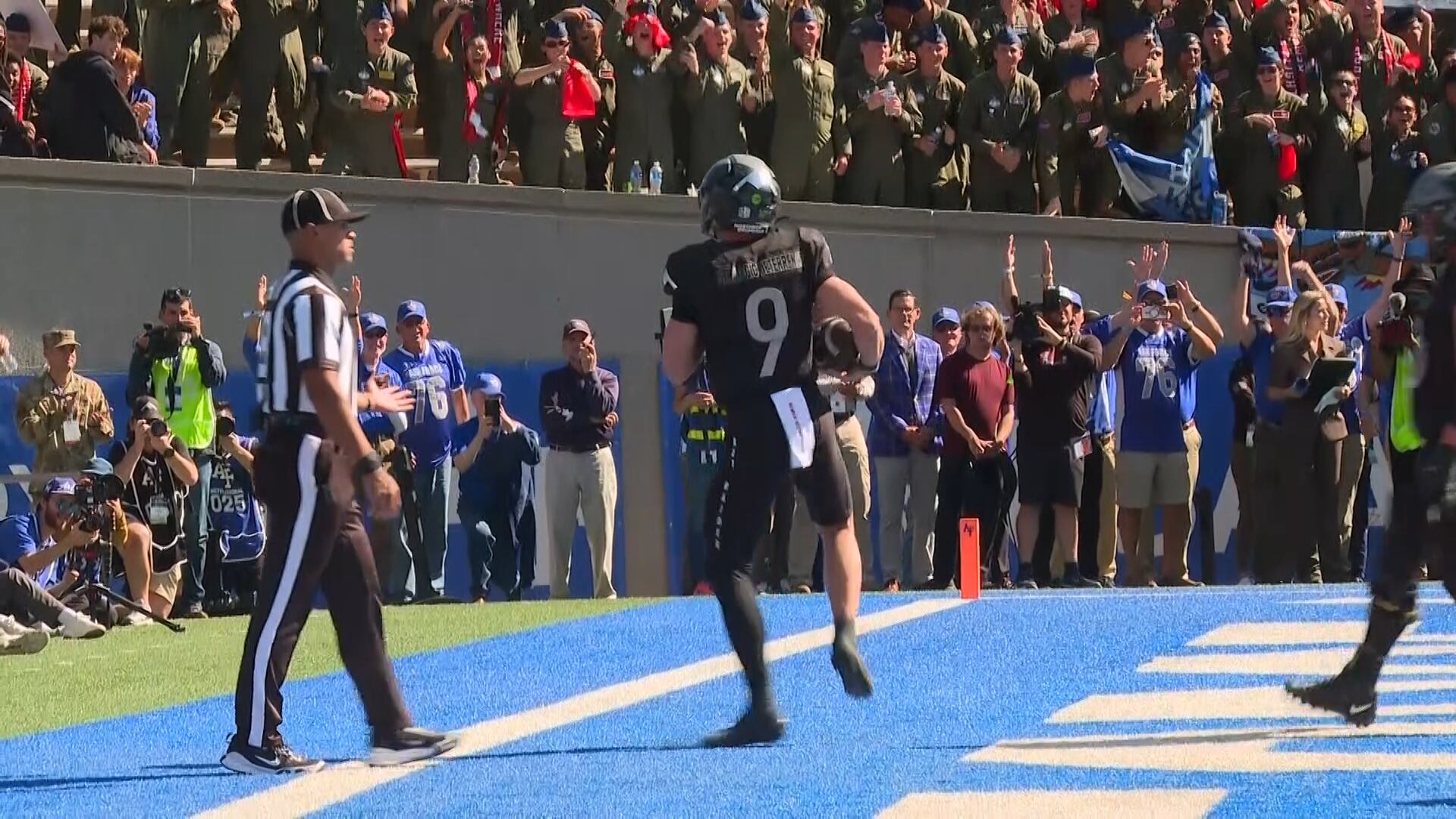 Air Force takes down Navy, moves closer to Commander-in-Chief's Trophy