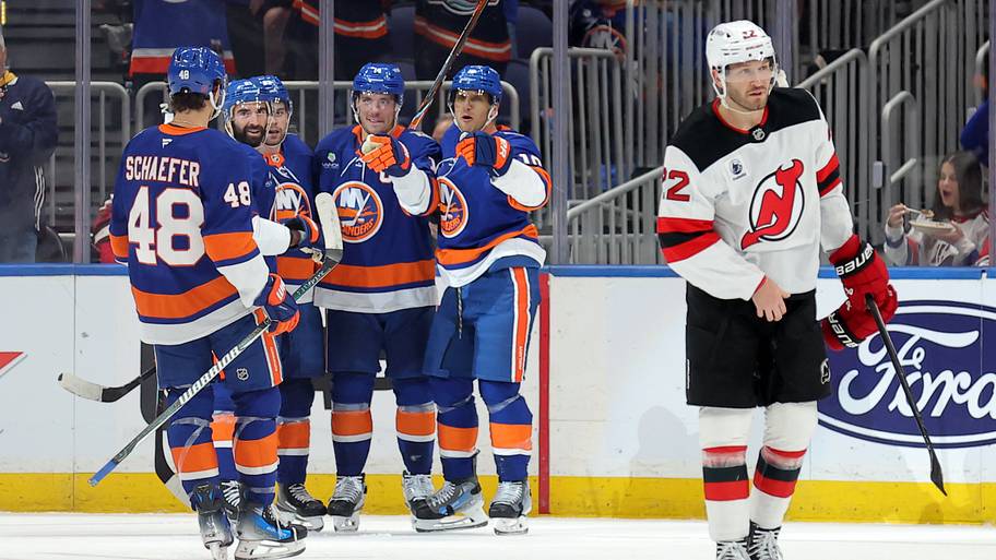 NY Islanders continue dominance of NJ Devils with victory in home opener