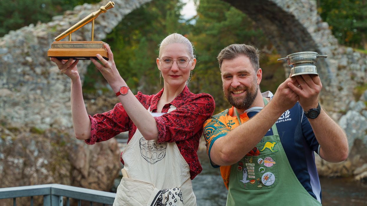 Dutch woman crowned world porridge making champion