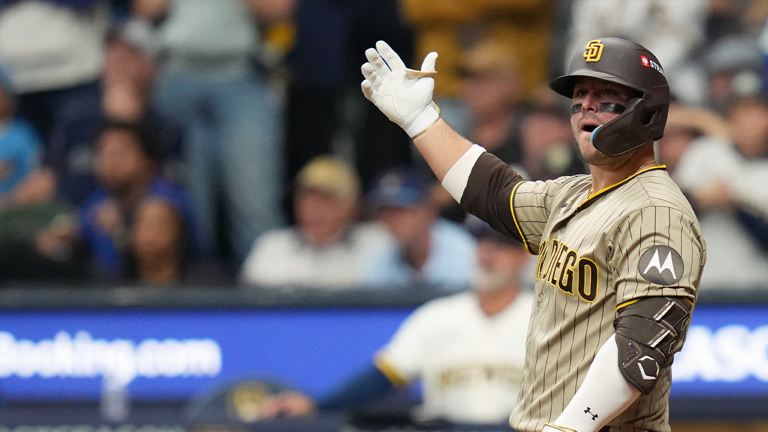Brewers take game 1 of NLDS after a controversial call on sure-fire ...