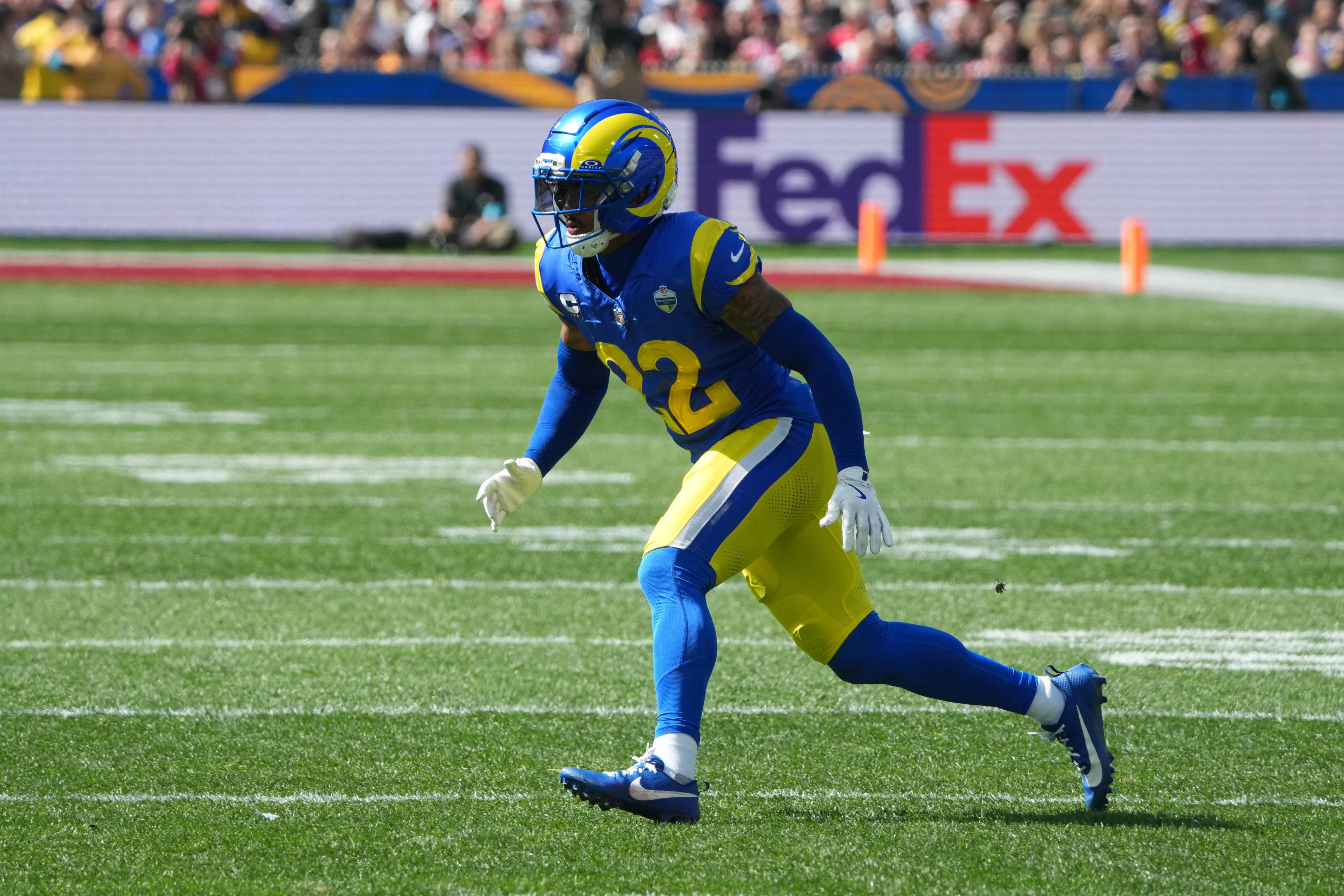 Rams CB Trent McDuffie progressing, status vs. Raiders still TBD