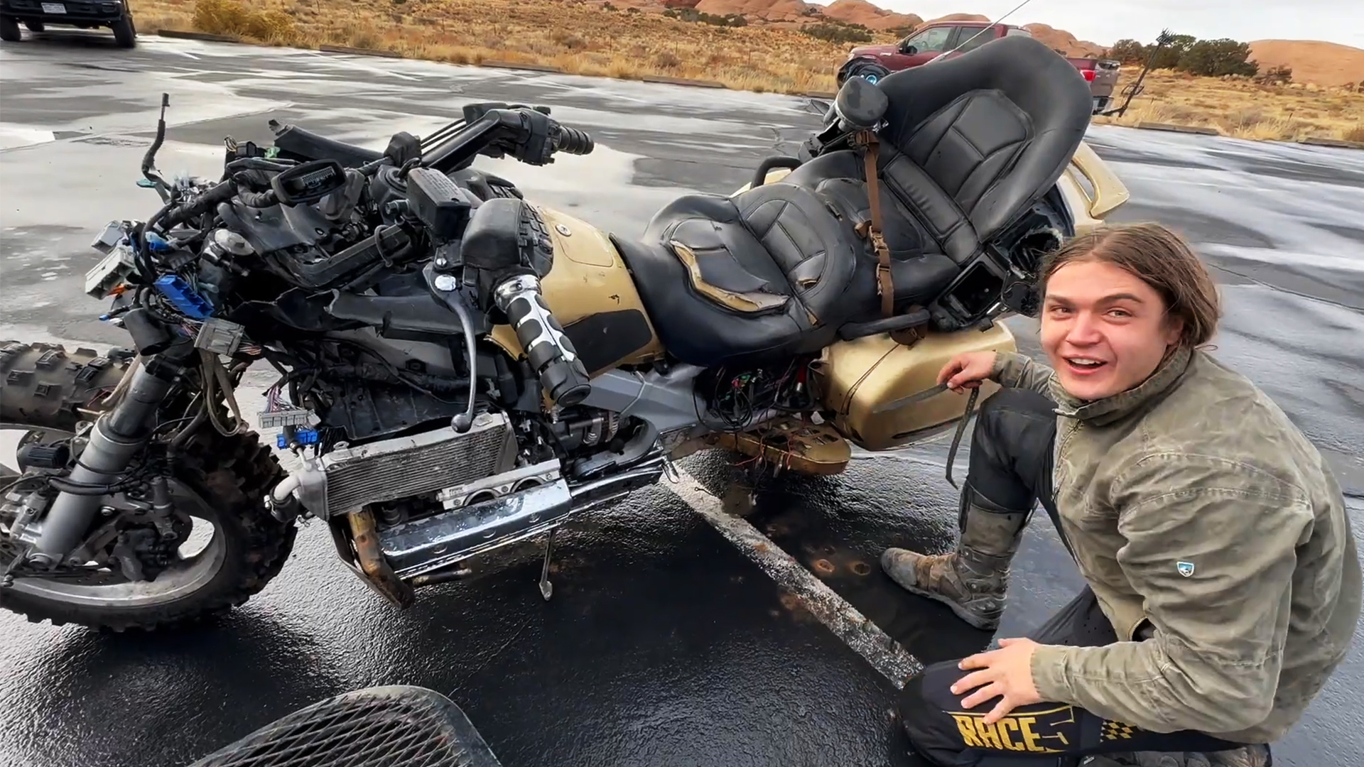 I crashed a Hayabusa at Hells Gate 😬