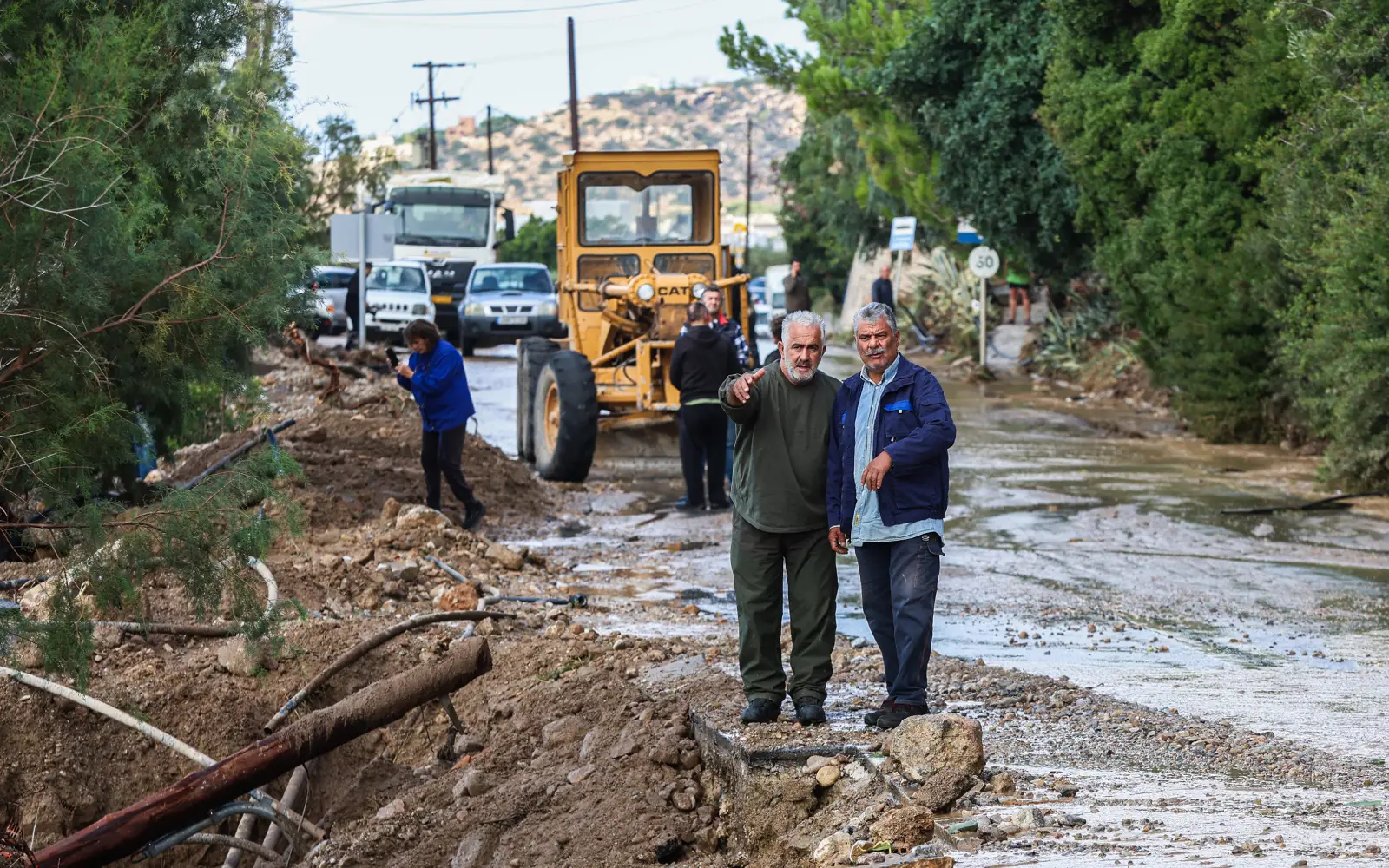 Storms, flooding cause chaos on Greek holiday island of Crete