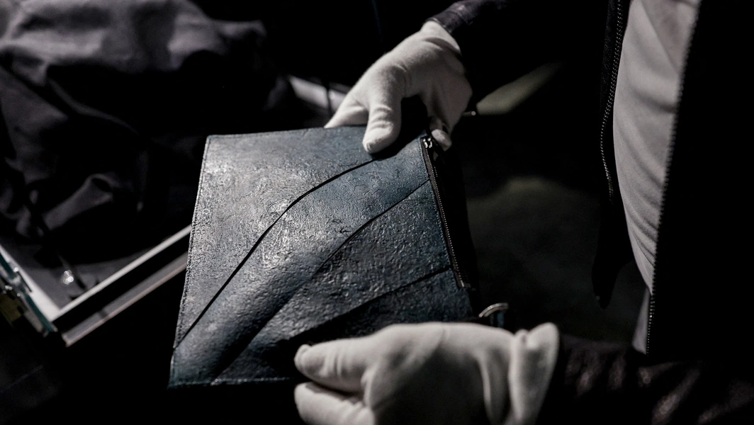T rex, pineapple and fish leathers push fashion’s material limits