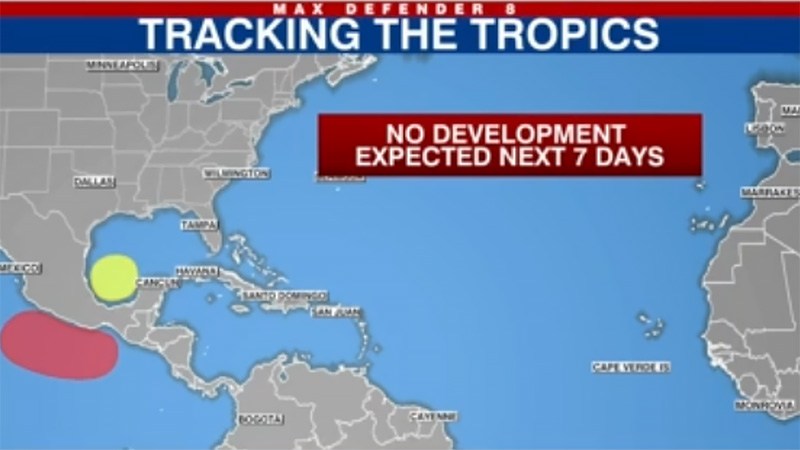 NHC monitoring disturbance in southwestern Gulf