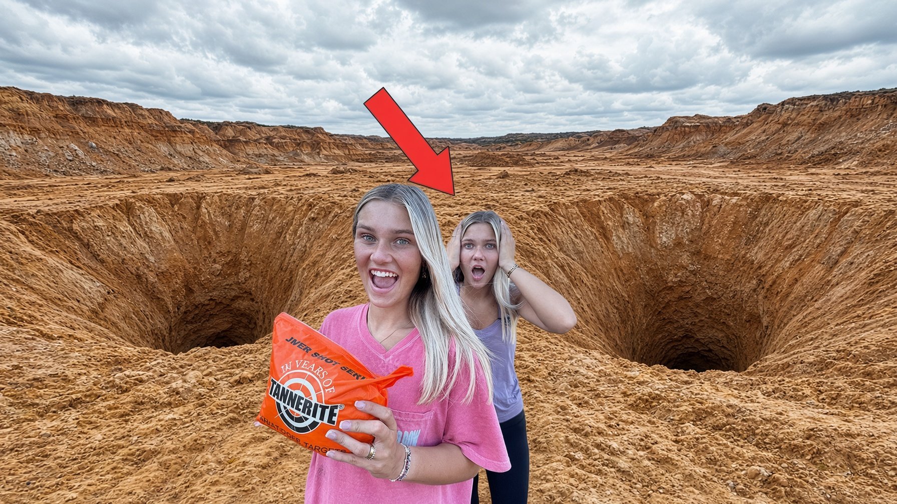 Grandpa lets the twins use Tannerite