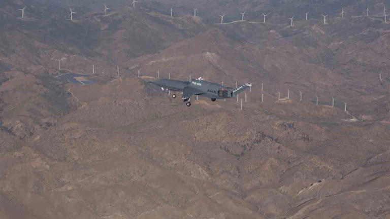 New YFQ-48A Talon Blue drone completes first fully autonomous flight