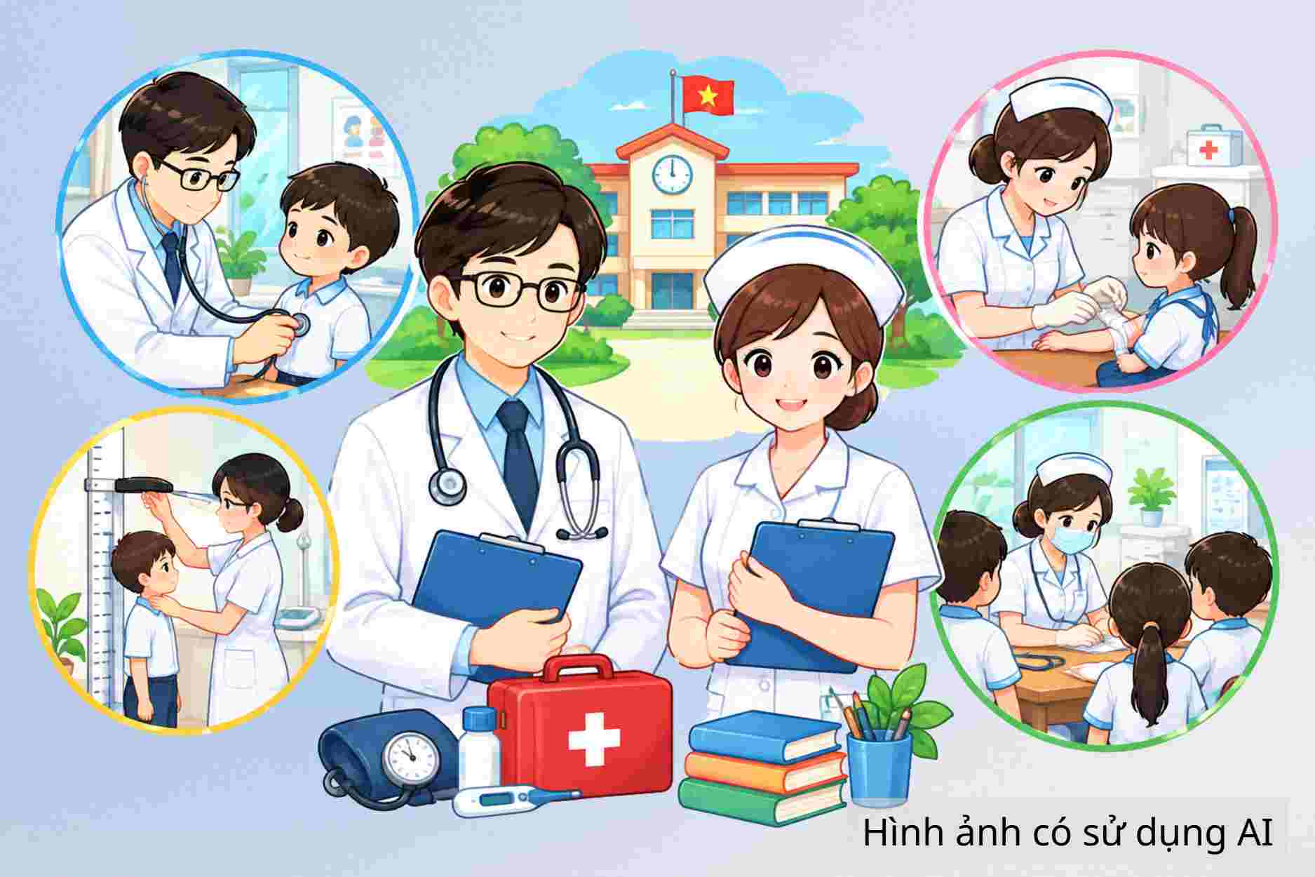 Giải đáp về vị trí việc làm y tế trường học