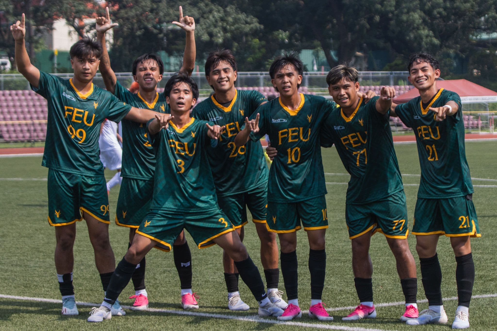 UAAP: Imperious FEU open campaign with 10-goal demolition of UE