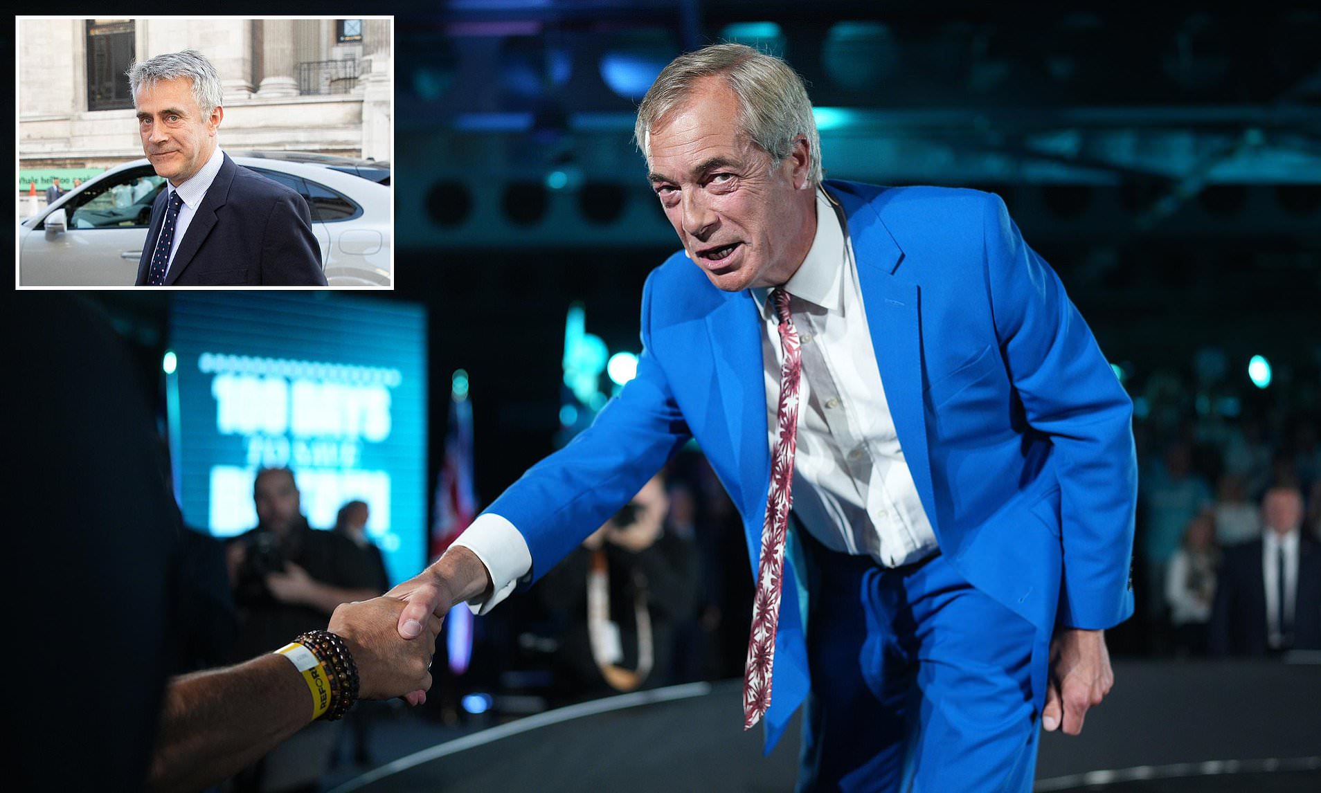 Reform's record-breaking £72m donations impressed people and earned me respect, says Farage
