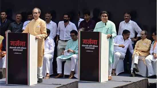 Thackeray brothers protest: Uddhav, Raj target CEC; Sharad Pawar ...