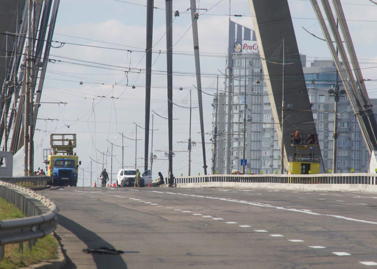 Germany’s Merz visits Kyiv as Russia steps up attacks on Ukrainian cities