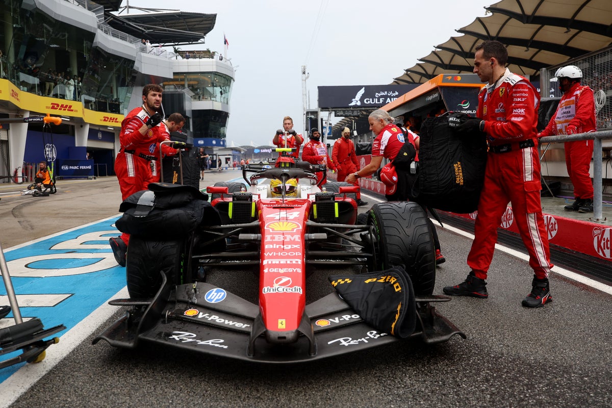 F1 cars receive software update to prevent rain chaos in Singapore