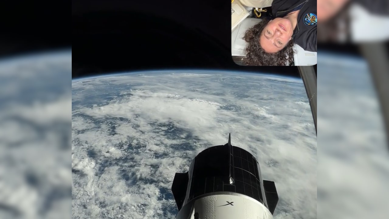 NASA astronaut Jessica Meir shares spectacular Earth view from SpaceX ...