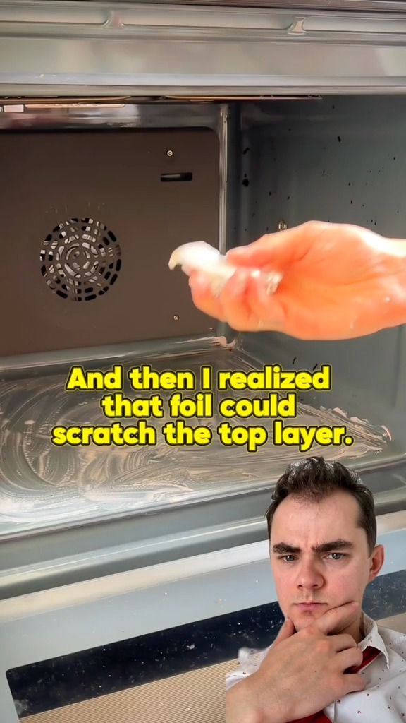 Oven cleaning hack, tested