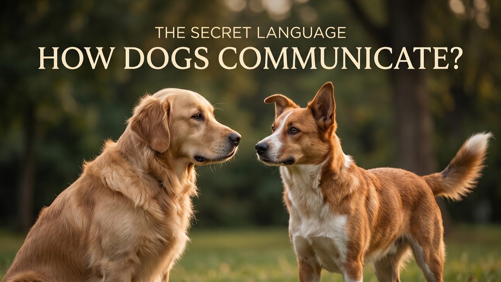 The secret language of dogs